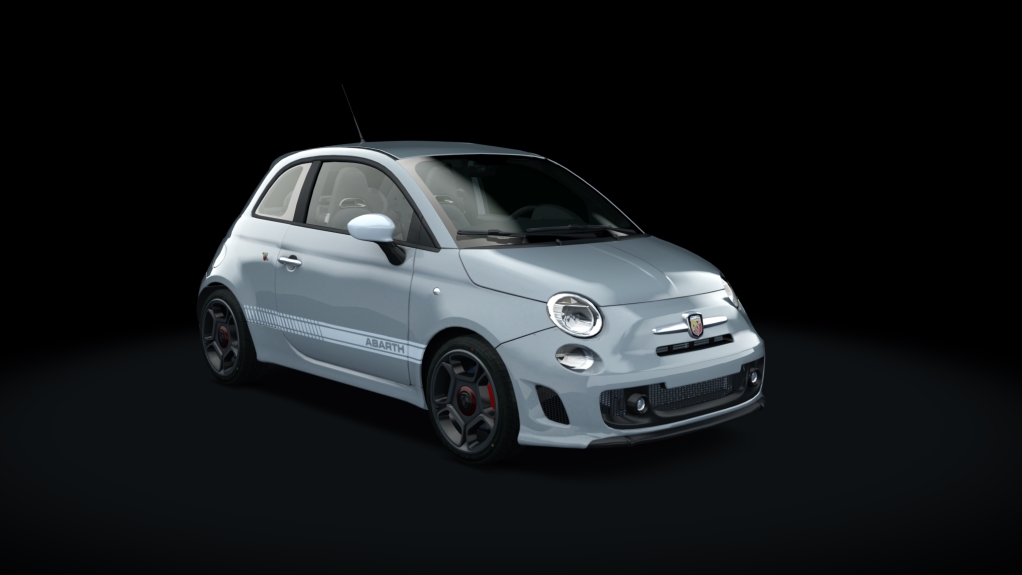 Abarth 500 EsseEsse, skin grey_white