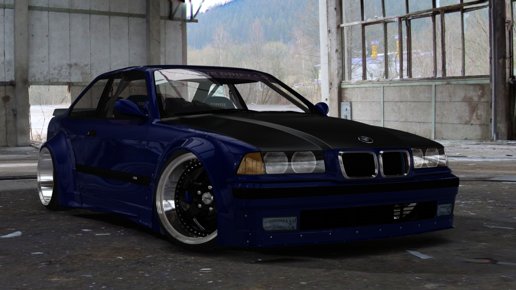 ADC BMW E36 M3  420, skin Dark Blue