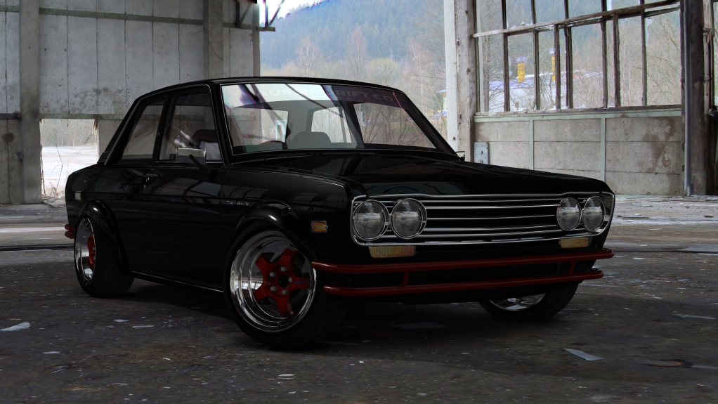 ADC Nissan Datsun 510  420, skin Black