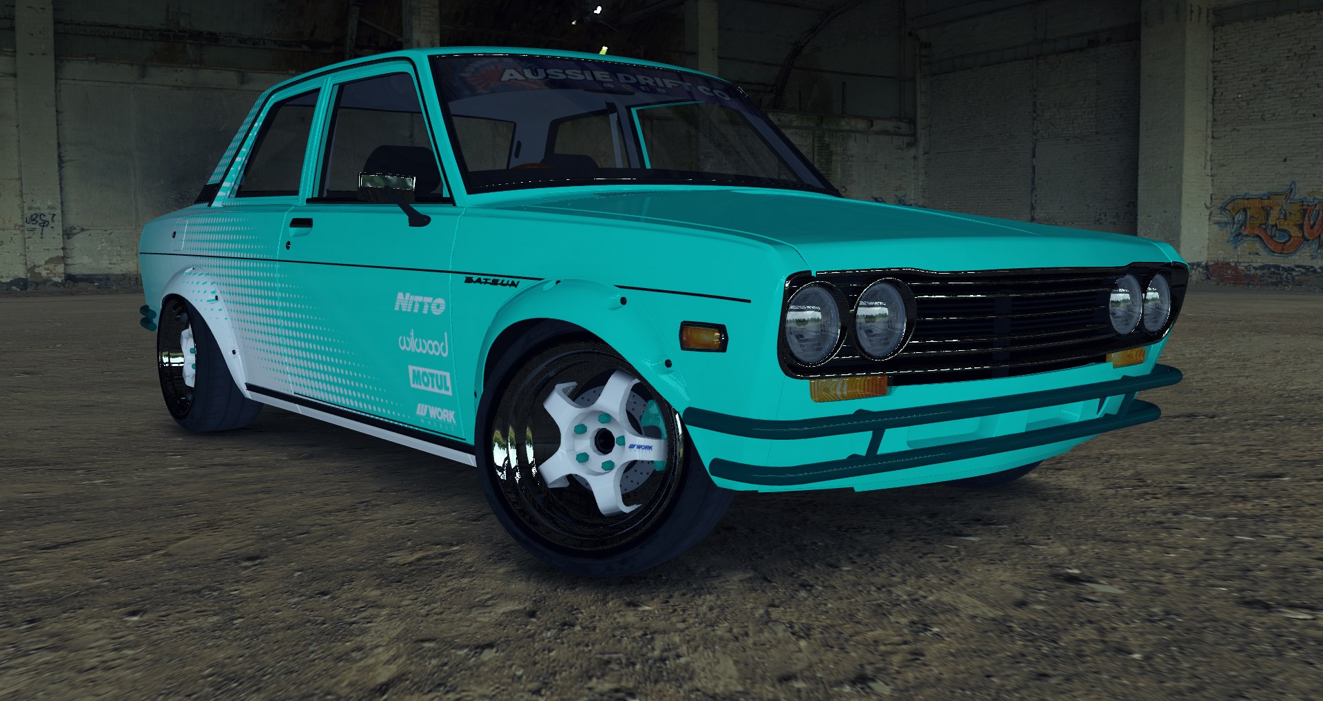 ADC Nissan Datsun 510  420, skin Halftone - waszaspec