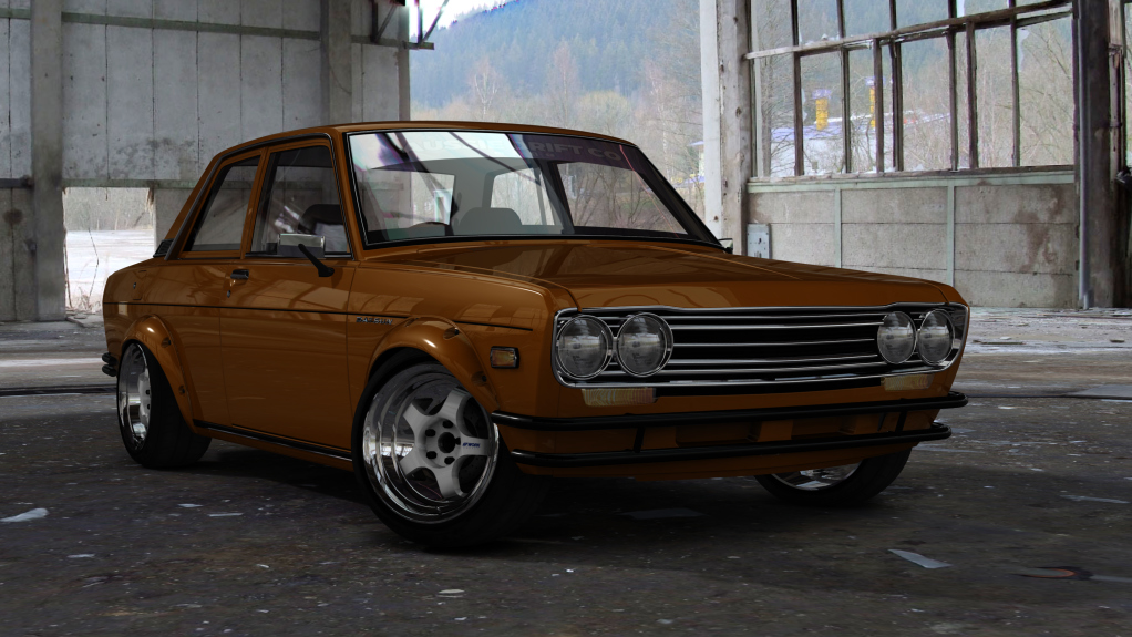 ADC Nissan Datsun 510  420, skin Orange