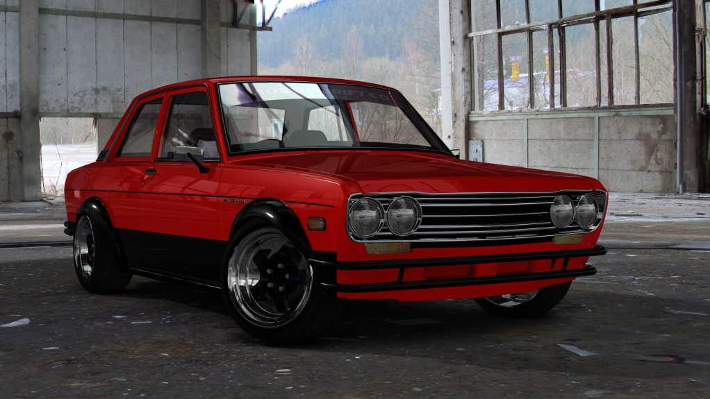 ADC Nissan Datsun 510  420, skin Red