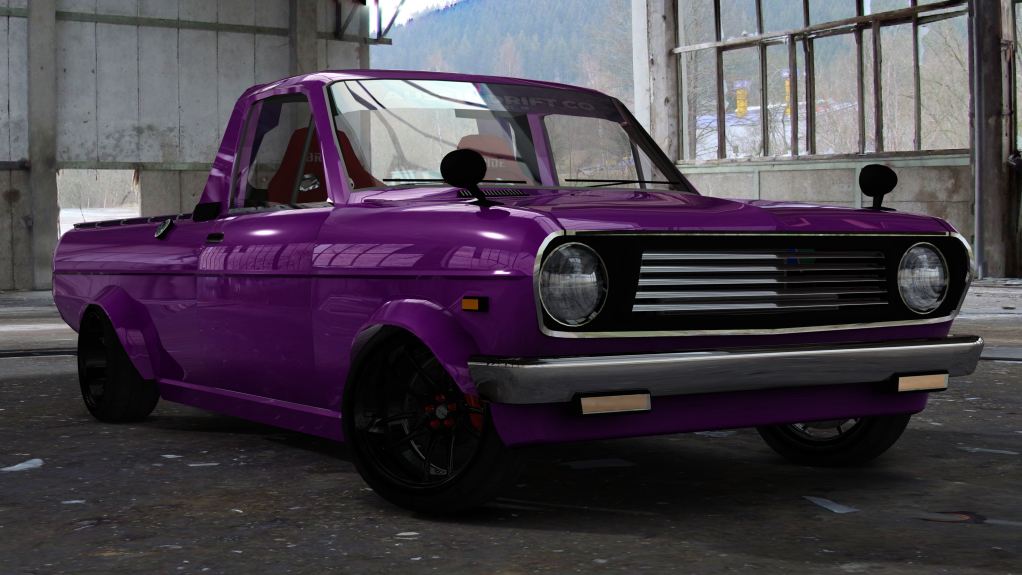 ADC Datsun Sunny Ute  420, skin Hot Pink