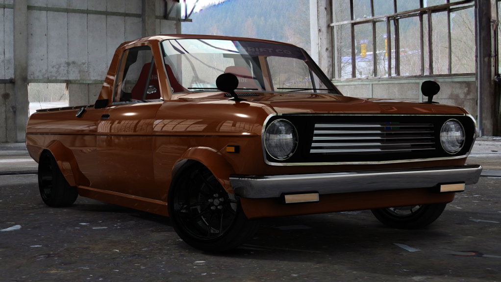 ADC Datsun Sunny Ute  420, skin Orange