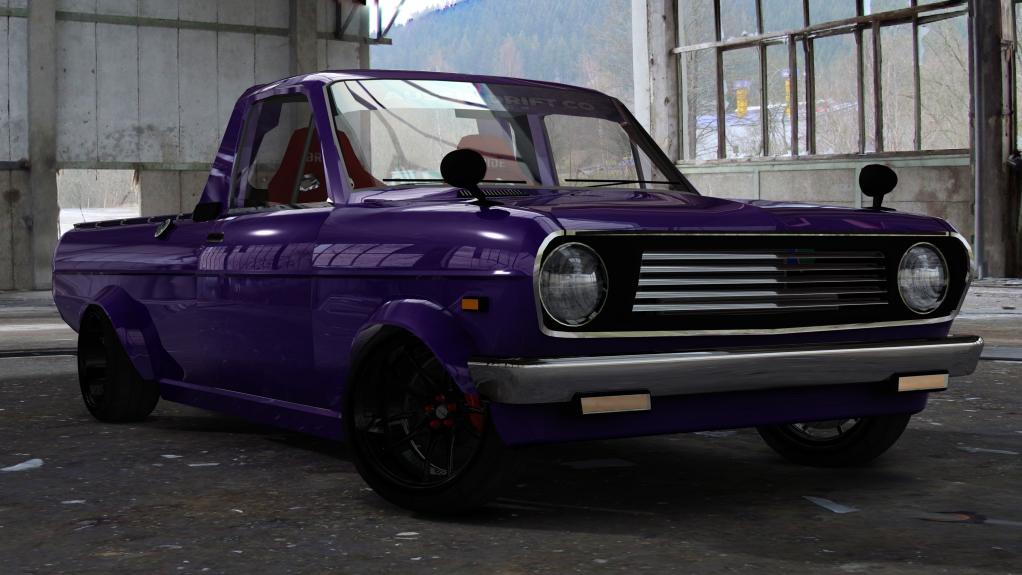 ADC Datsun Sunny Ute  420, skin Purple