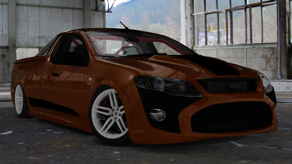 ADC Ford FPV Ute  420, skin Orange