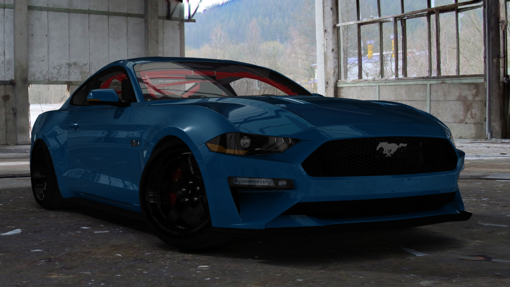 ADC Ford Mustang  420, skin Baby Blue