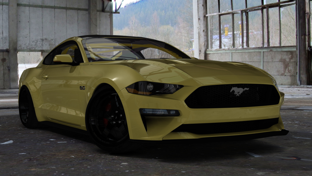 ADC Ford Mustang  420, skin Yellow