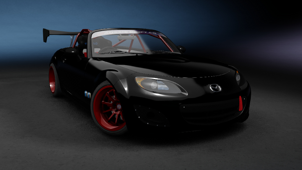 ADC Mazda MX-5  420, skin Black N Red