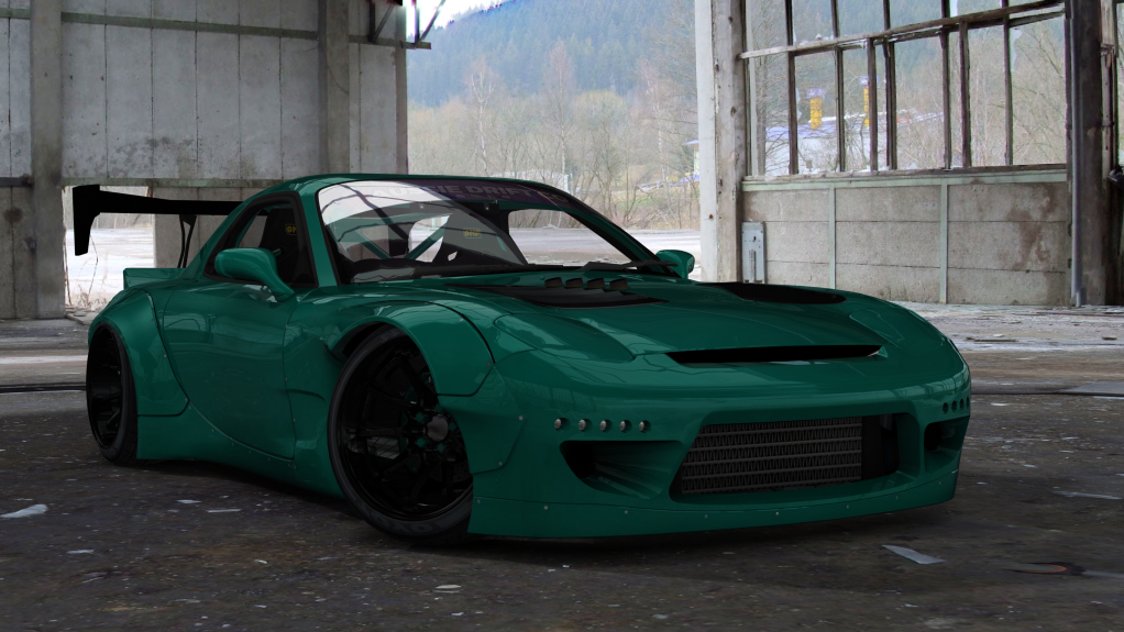 ADC Mazda RX7  420, skin Aqua