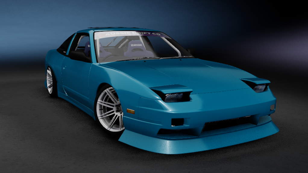 ADC Nissan 180SX  420, skin Baby Blue