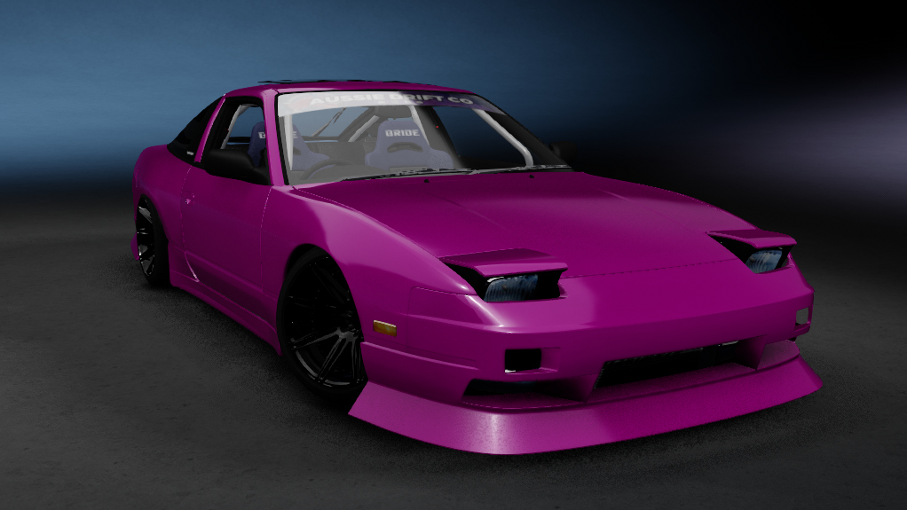 ADC Nissan 180SX  420, skin Hot Pink