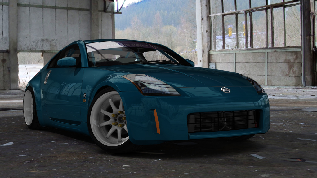 ADC Nissan 350z  420, skin Baby Blue