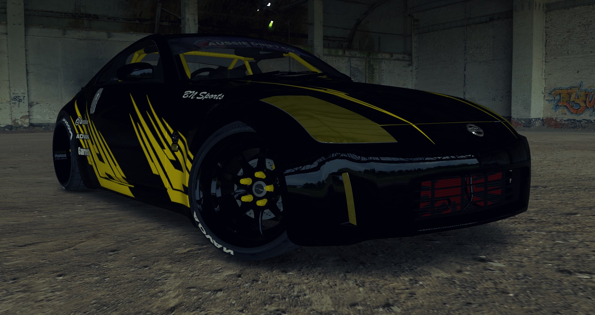 ADC Nissan 350z  420, skin Old Banana - waszaspec