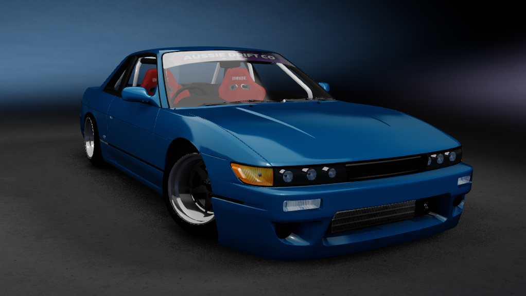 ADC Nissan Silvia S13  420, skin Baby Blue