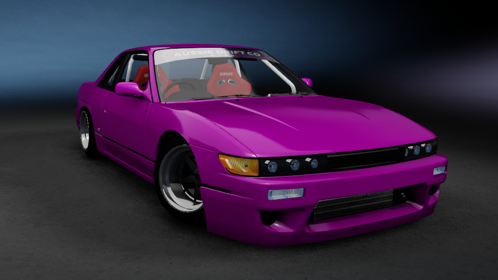 ADC Nissan Silvia S13  420, skin Hot Pink