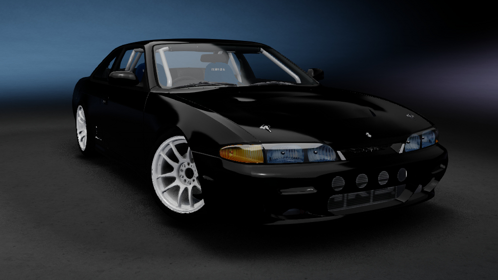 ADC Nissan Silvia S14 DSA  420, skin Black