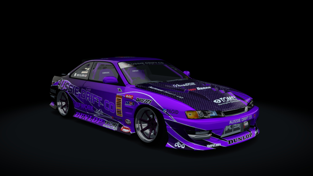 ADC Nissan Silvia S14 Kouki  420, skin D1SL Purple