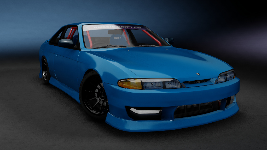 ADC Nissan Silvia S14 Zenki  420, skin Baby Blue