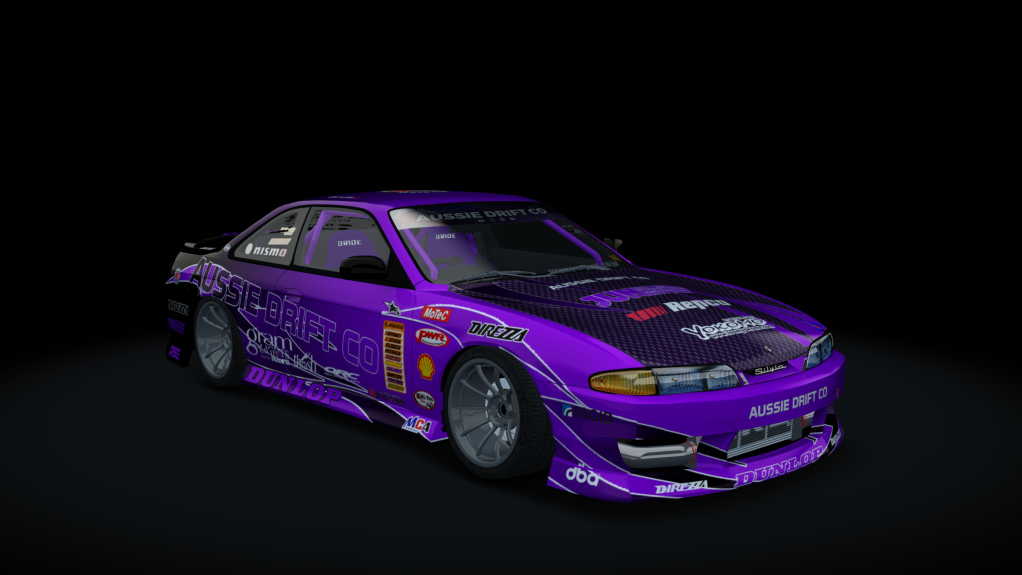 ADC Nissan Silvia S14 Zenki  420, skin D1SL Purple