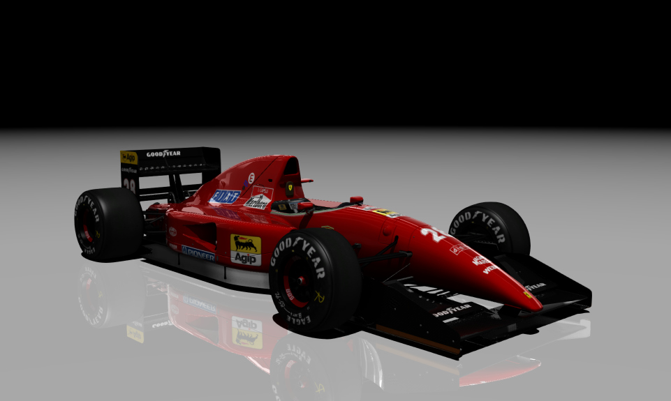 Ferrari F92A, skin 28_capelli