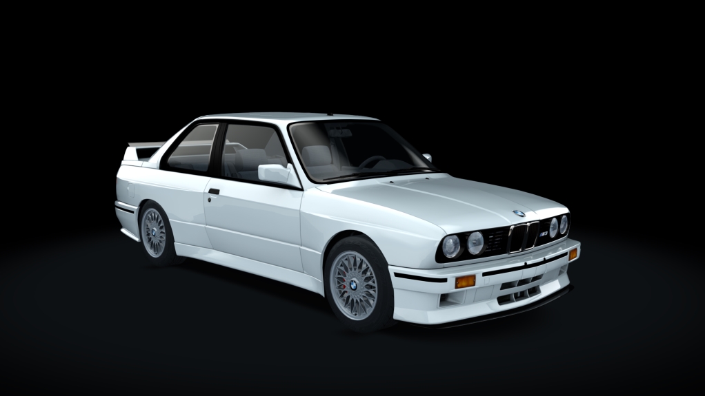 BMW M3 E30, skin alpine_white