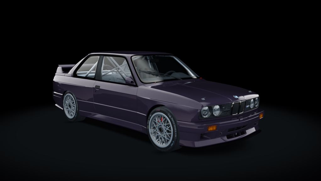 BMW M3 E30 Group A, skin Macau_Blue_Metallic