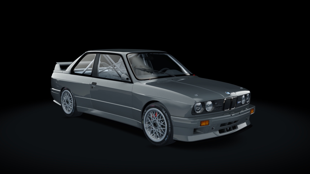 BMW M3 E30 Group A, skin Nogaro_Silver_metallic