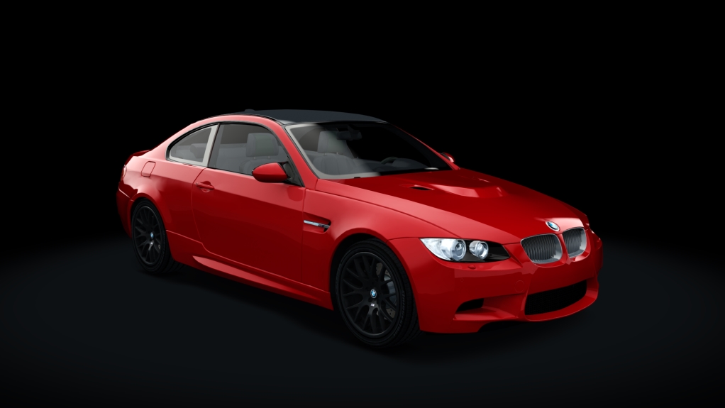 BMW M3 E92, skin Red