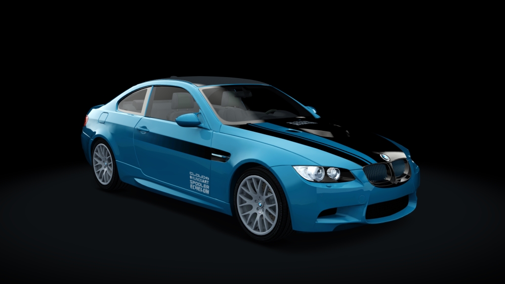 BMW M3 E92 Step1, skin Atlantis_metallic