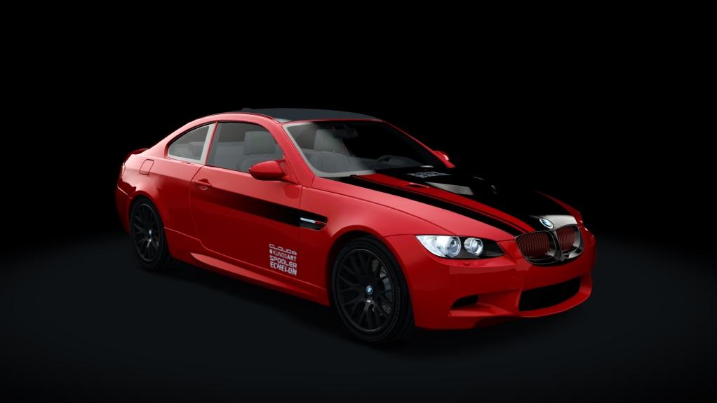 BMW M3 E92 Step1, skin Red