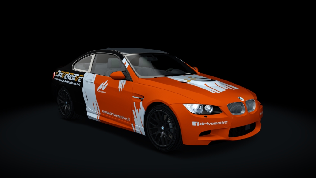 BMW M3 E92 Step1, skin drivemotive