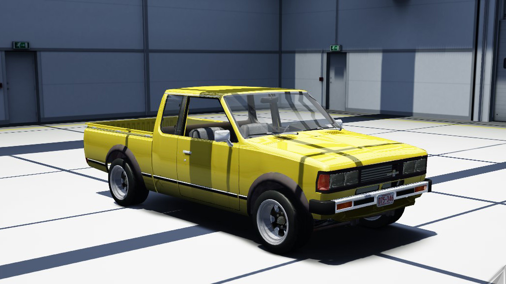 Datsun 720 KC Drift, skin yellow