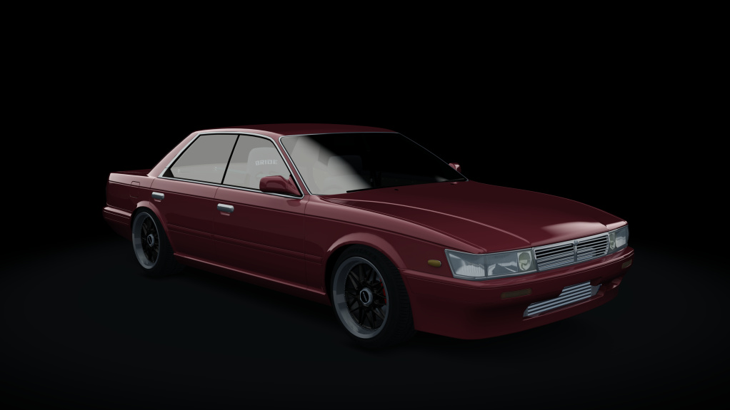 Nissan Laurel C33 DW-Spec, skin red