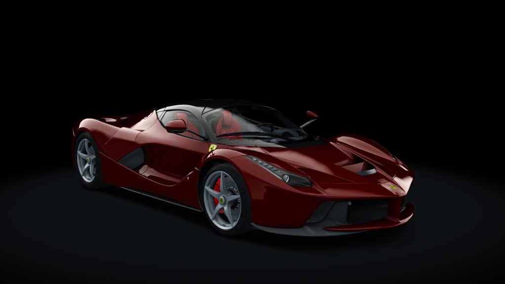 Ferrari LaFerrari, skin 08_rosso_mugello