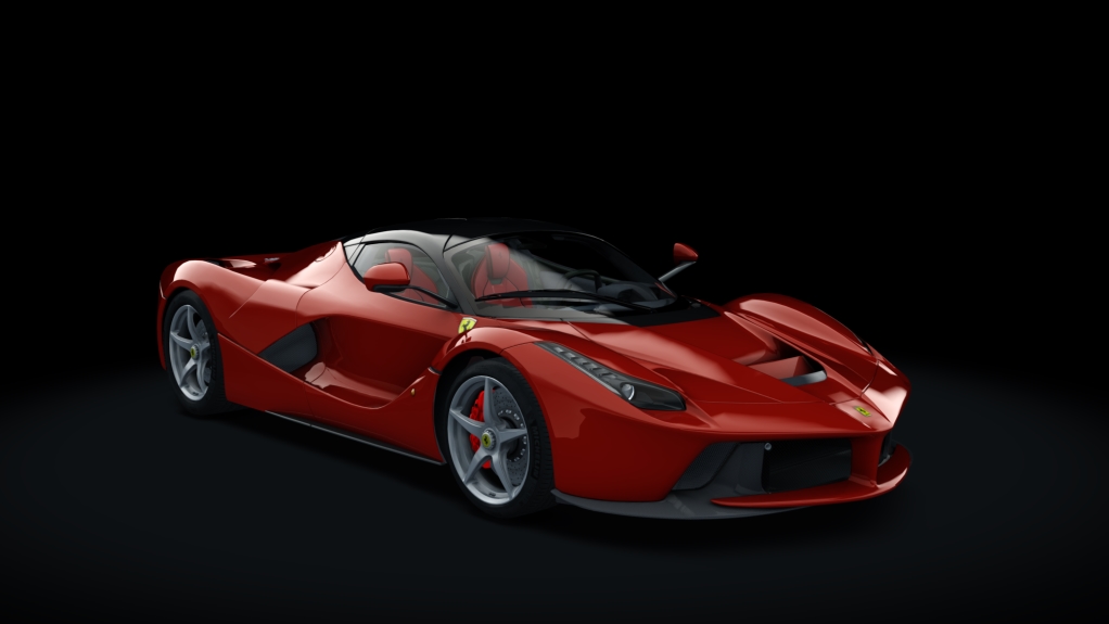 Ferrari LaFerrari, skin 11_rosso_corsa