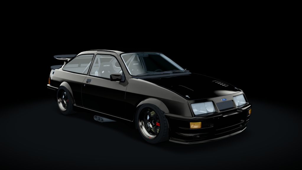 Ford Sierra RS500 Drift, skin Black