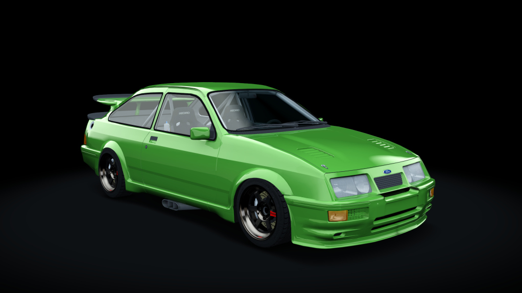 Ford Sierra RS500 Drift, skin Green