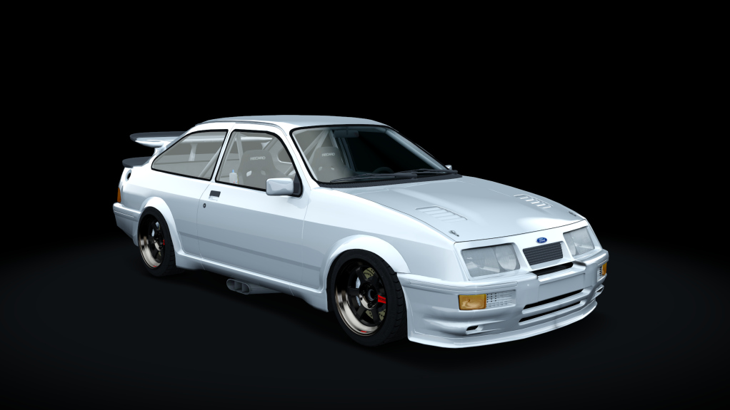 Ford Sierra RS500 Drift, skin White