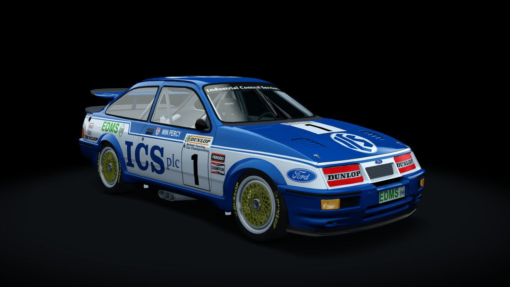 Ford Sierra RS500 Group A, skin 87btcc_001_percy