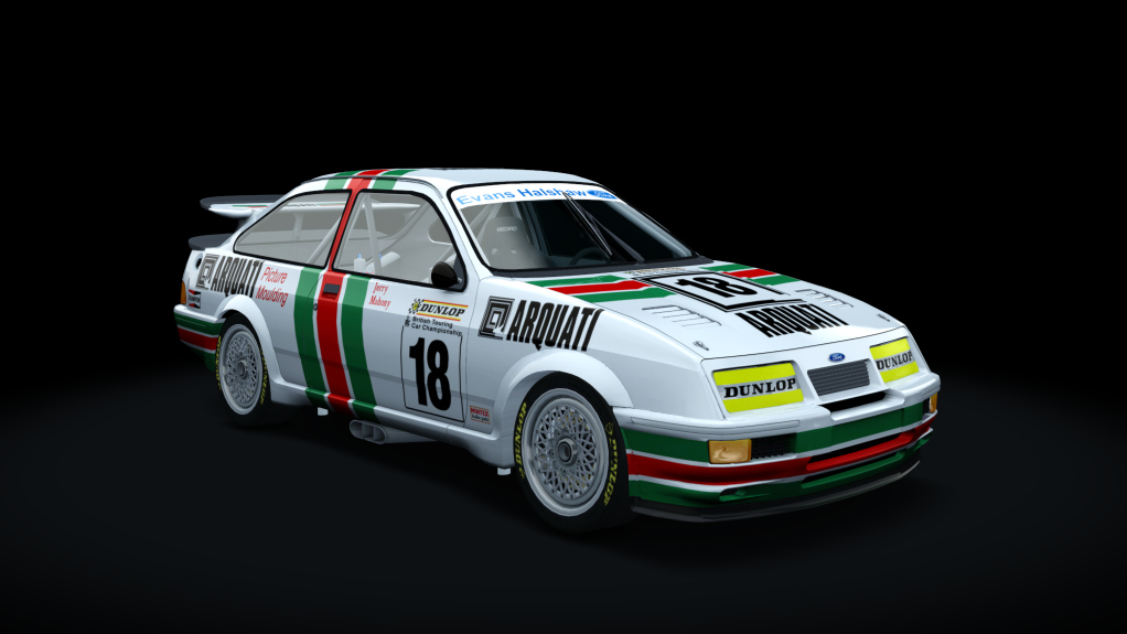 Ford Sierra RS500 Group A, skin 87btcc_018_mahony