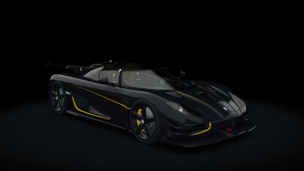 Koenigsegg One:1 (No Roof), skin Chassis_107