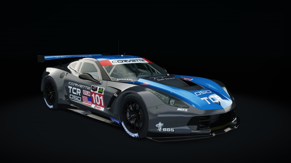 Chevrolet Corvette C7R, skin 101