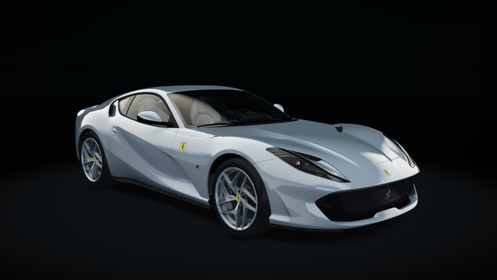 Ferrari 812 Superfast, skin 12_argento_nurburgring