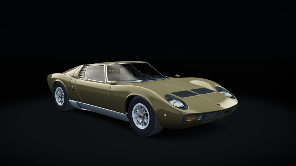 Lamborghini Miura P400 SV, skin Champagne