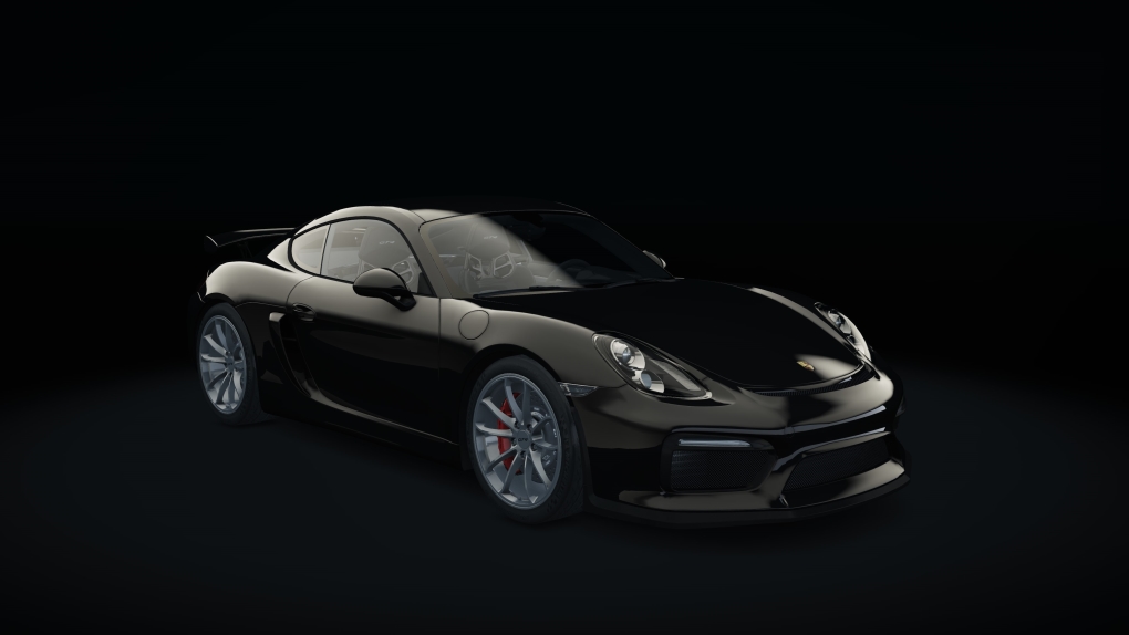 Porsche Cayman GT4, skin 02_black