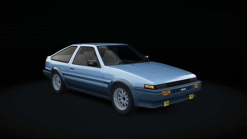 Toyota AE86, skin 10_lt_bluemd_blue