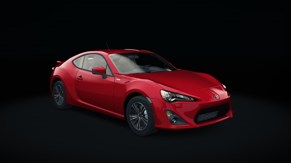 Toyota GT86, skin lightning_red