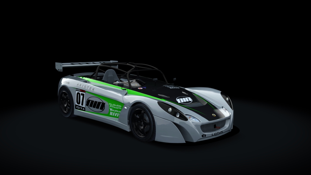 Lotus 2-Eleven GT4, skin Atech_Green_07