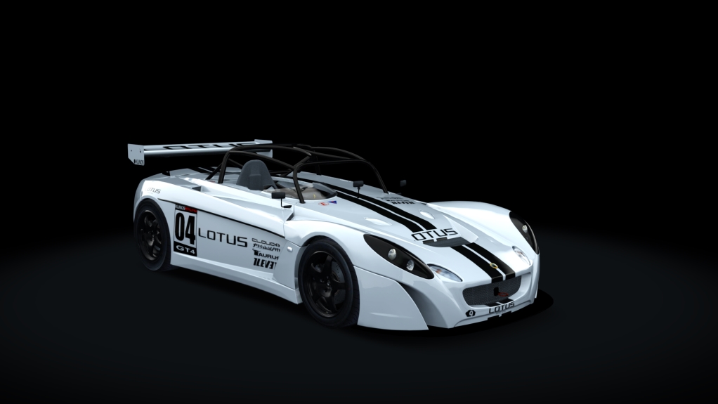 Lotus 2-Eleven GT4, skin Lotus_White_04